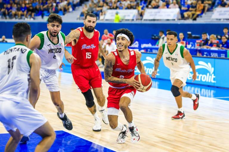 México debuta con triunfo en el baloncesto de San Salvador 2023