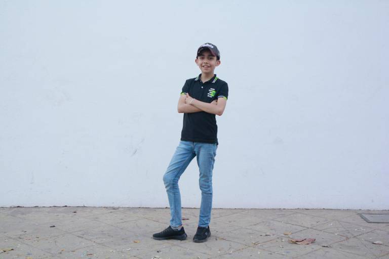 ‘Los sueños se cumplen si te esfuerzas por lograrlo’, dice el niño Sebastián Albavera
