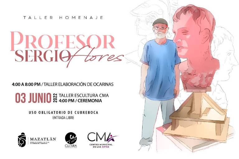 CMA prepara Taller Ocarina y homenaje póstumo a Sergio Flores