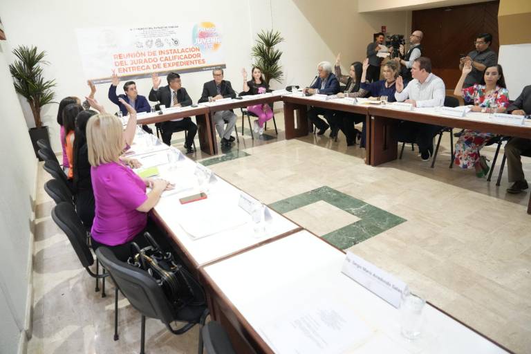 Se instala el jurado del Premio al Mérito Juvenil 2023 que otorga el Congreso de Sinaloa