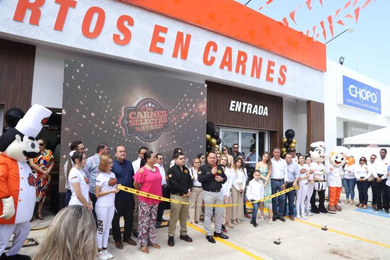 Llega a Mazatlán la sucursal número 15 de Carnes Selectas Nayarit