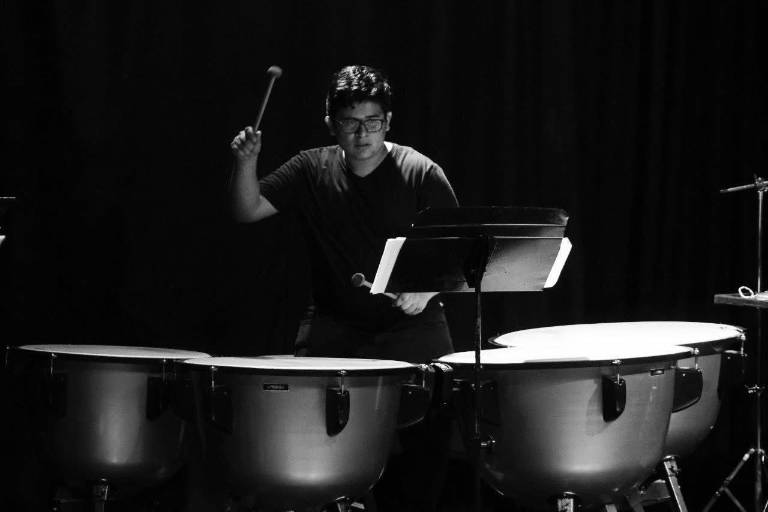 Francisco Alonso López Trujillo, un talento emergente de la percusión