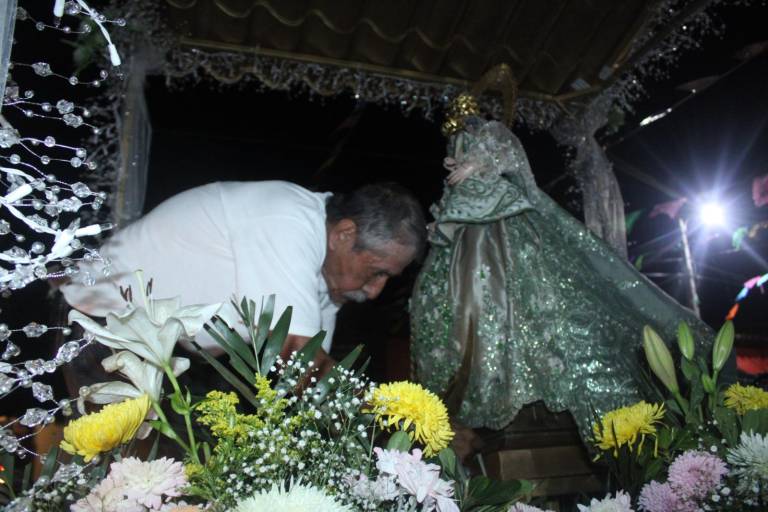 Rodolfo mantiene desde hace 50 años la promesa de ‘amarrar’ a la Virgen de Loreto en Cacalotán