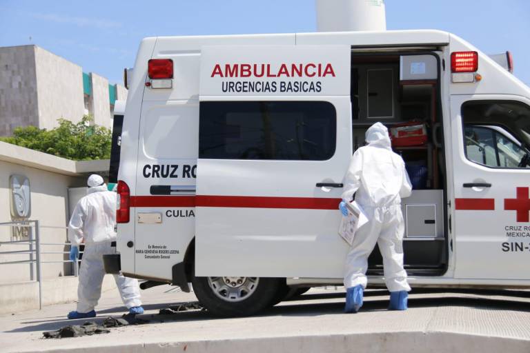 Crecen entre un 50 y 60% los traslados de pacientes Covid en Sinaloa: Cruz Roja
