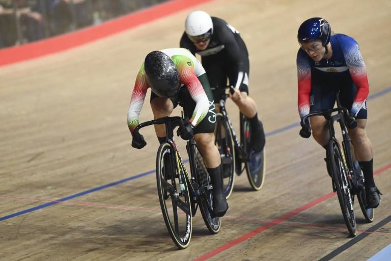 Luz Daniela Gaxiola suma puntos en la penúltima ronda de la Liga de Campeones de Pista