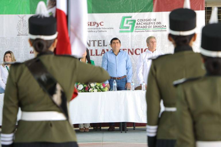 Realizan Lunes Cívico en Cobaes 41 de Rosario