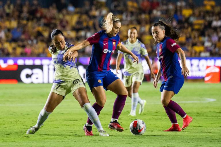 Barcelona Femenil gana por la mínima a Tigres