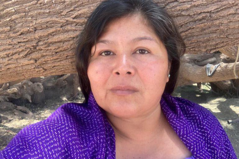 $!Anabela Carlón Flores es una abogada y defensora de derechos humanos originaria de la Nación Yoeme o Yaqui, en el noroeste de México.