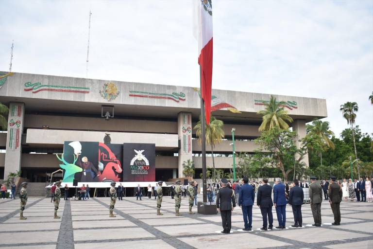 Gobierno de Sinaloa conmemora 213 aniversario de la Independencia de México