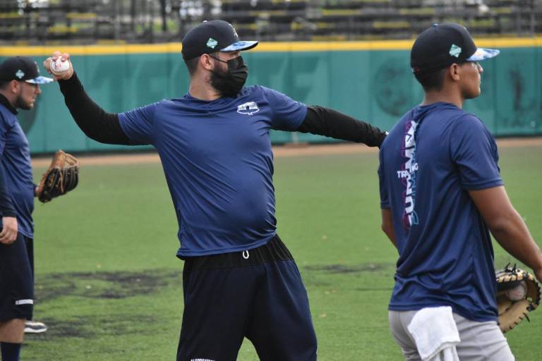 Orlando Piña sigue su rehabilitación con Algodoneros