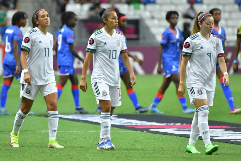México es humillado por Haití y está al borde de no ir al Mundial Femenil