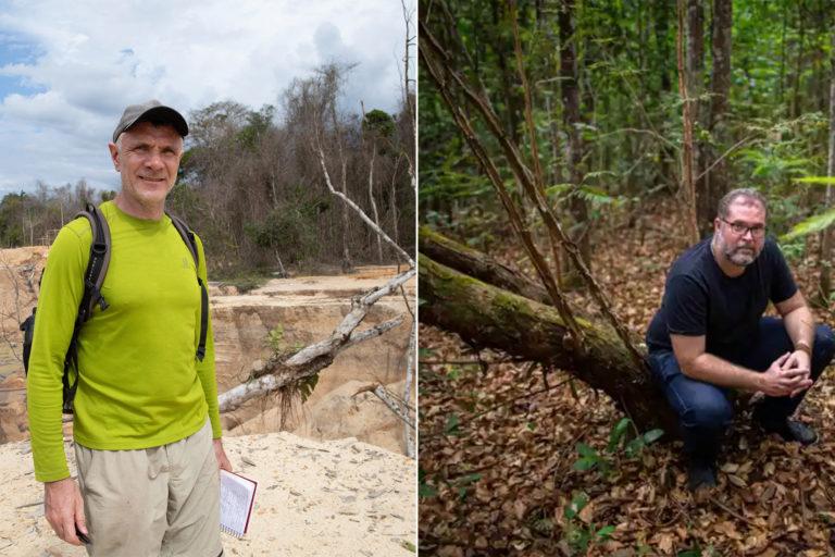 $!El periodista británico Dom Phillips (izquierda) y el defensor indígena Bruno Pereira (derecha) desaparecieron en junio de 2022 en la Amazonía brasileña. Sus cuerpos fueron encontrados días después.