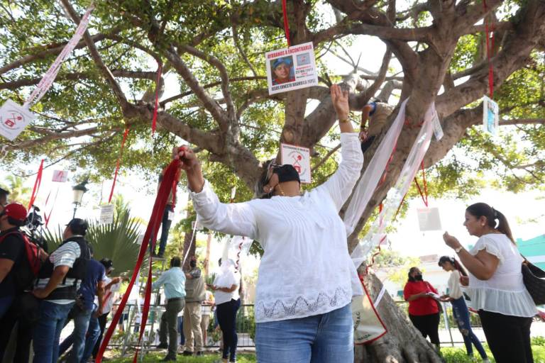 ‘Aquí por lo menos vamos a venir a rezar, a pedir por ellos’
