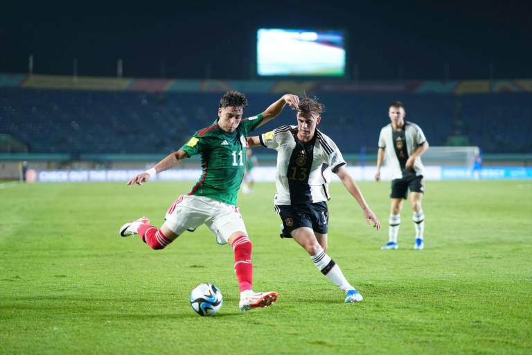 México debuta con derrota ante Alemania en Mundial Sub 17
