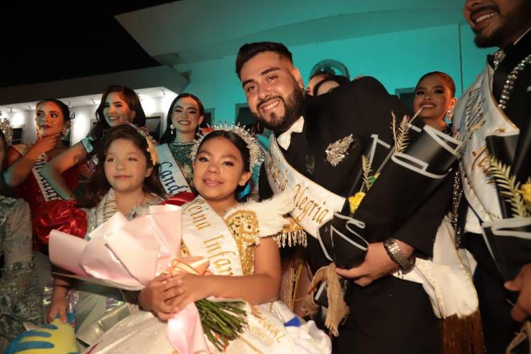 Remontadas y momentos de júbilo en la elección del Rey y Reina Infantil del Carnaval de Mazatlán 2025