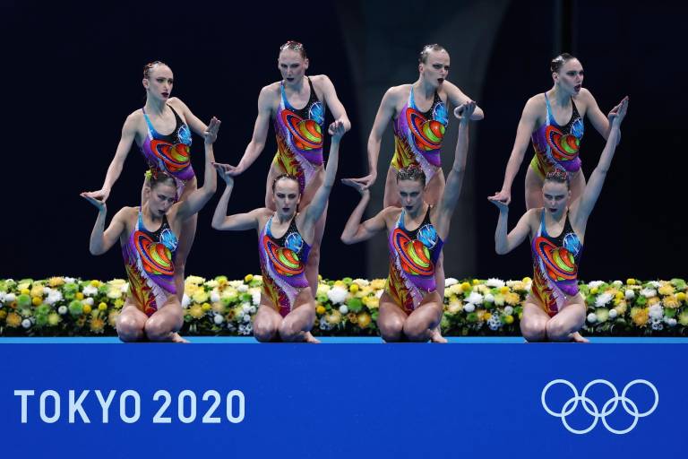 El ROC es de otro planeta: nuevo oro olímpico en natación artística