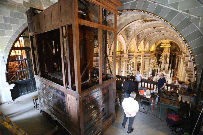 Llaman a apoyar obras de conservación donde se encuentra el órgano de la Catedral de Mazatlán