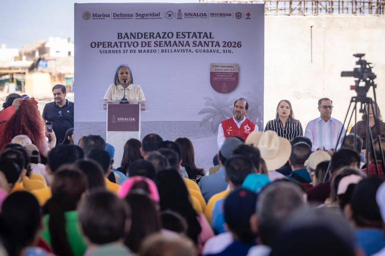 Gobernador Rocha Moya pone en marcha Operativo de Seguridad de Semana Santa 2026