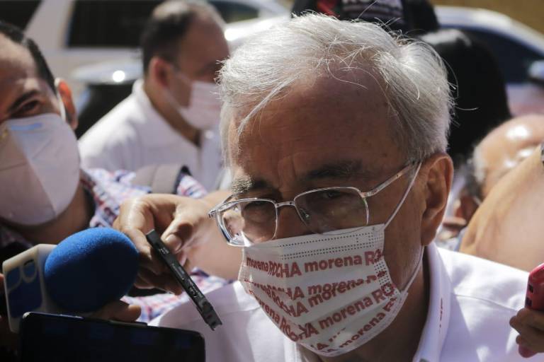 Asegura Rocha Moya que declinación de aspirante del PT no le resta a su candidatura por el Gobierno del Estado