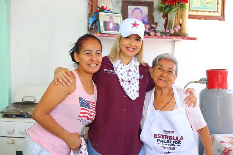 Promete Estrella Palacios rehabilitar más de 150 parques, plazuelas y espacios deportivos