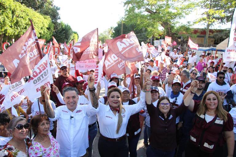 Claudia Valdez cierra su campaña por la Alcaldía de Rosario