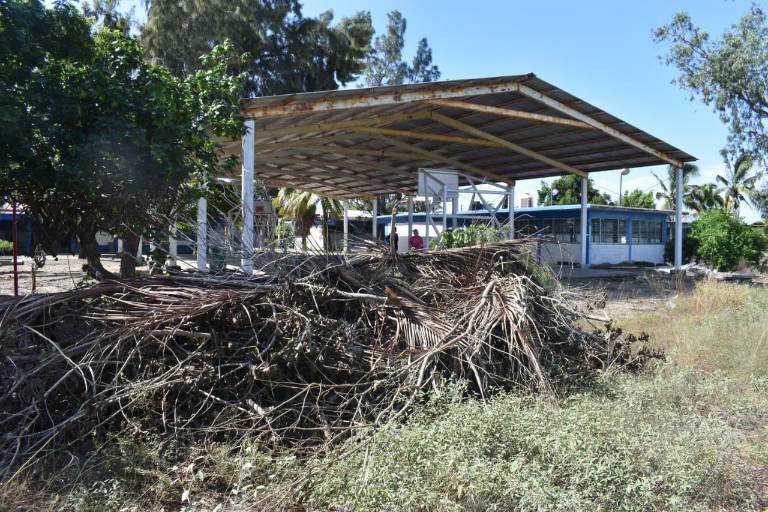 Comunidades levantan de entre el lodo las escuelas tras el paso de ‘Norma’ en Sinaloa