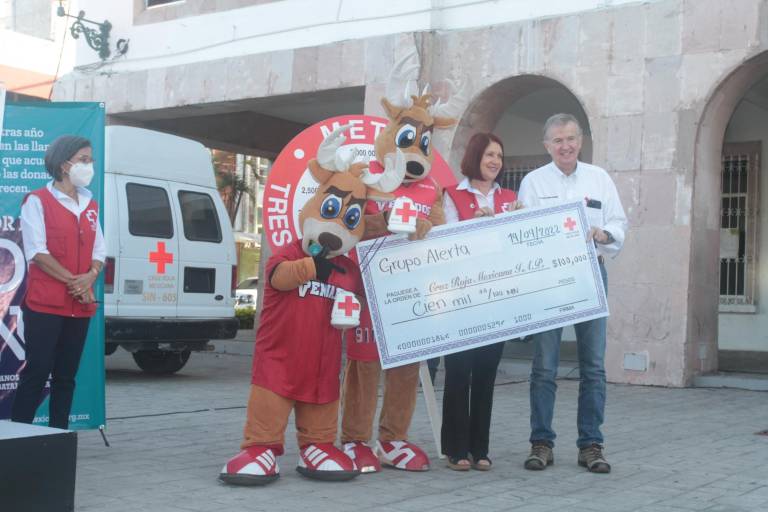 Inicia la colecta anual de Cruz Roja en Mazatlán