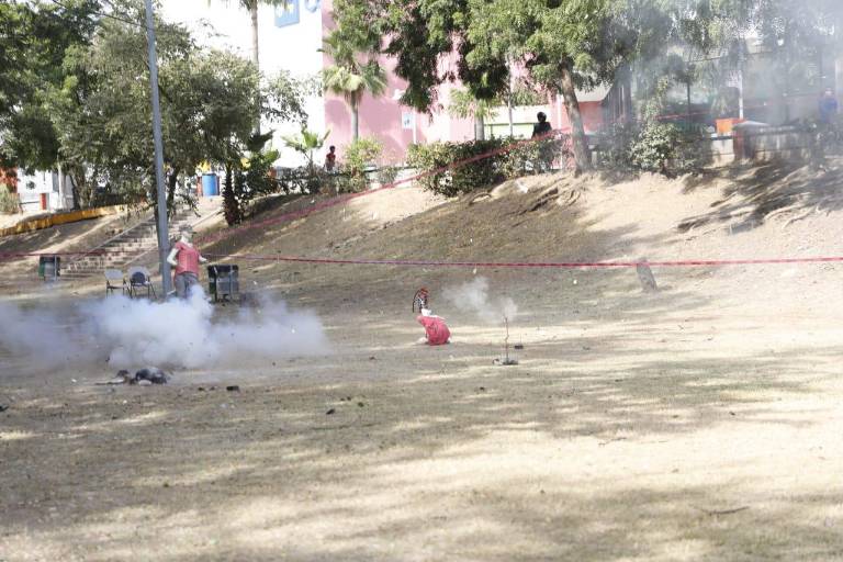 Hasta $13 mil y cárcel, sanción por uso irregular de pirotecnia en Culiacán