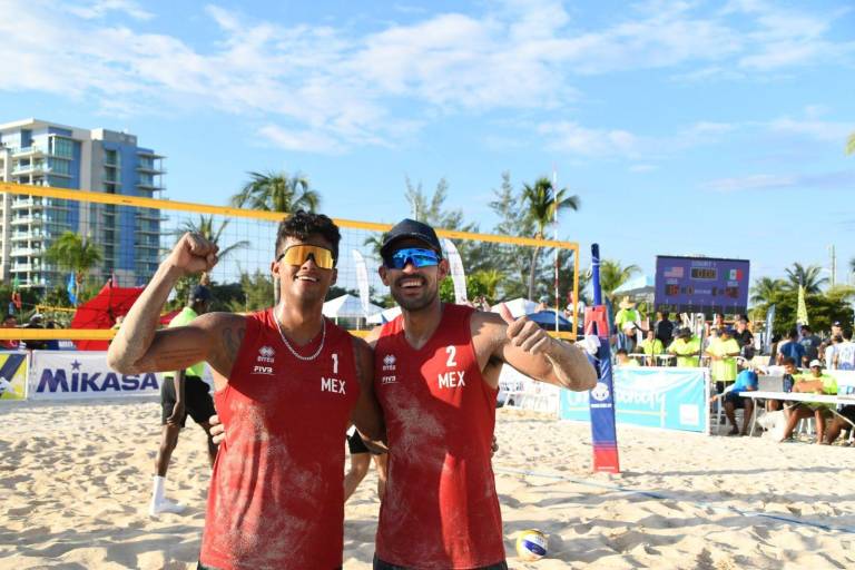 Juan Virgen y Miguel Sarabia ganan oro en Tour de Playa Norceca