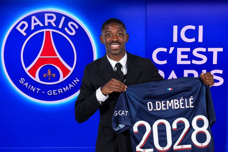 París Saint-Germain hace oficial el fichaje de Dembélé