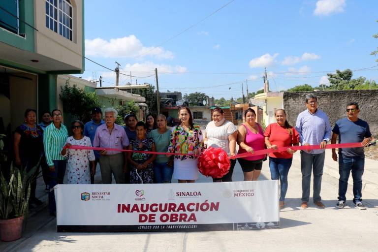 Blanca Estela García se despide de la Alcaldía de Escuinapa inaugurando obras