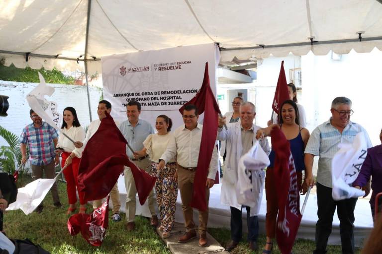 Arranca remodelación del quirófano del Hospitalito de Mazatlán