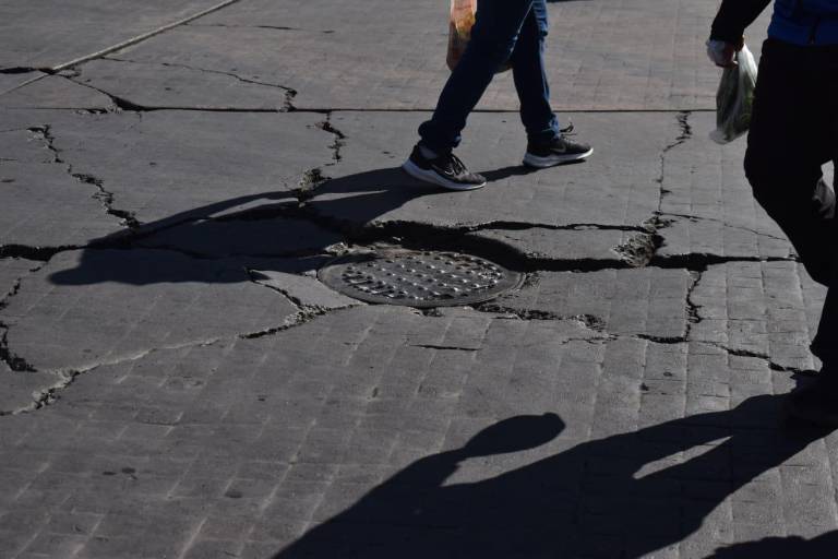 Va al 60% rehabilitación del primer cuadro de Culiacán, asegura Protección Civil