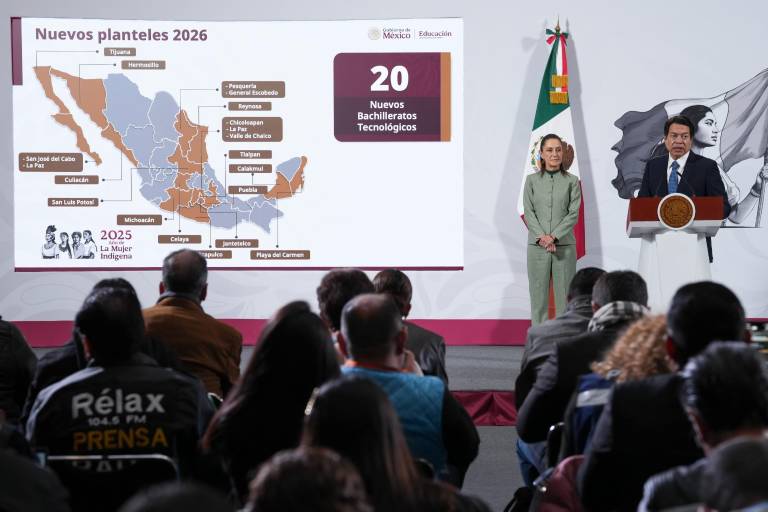 Anuncia el Gobierno 130 nuevas preparatorias para 2026; en Culiacán harán un bachillerato tecnológico