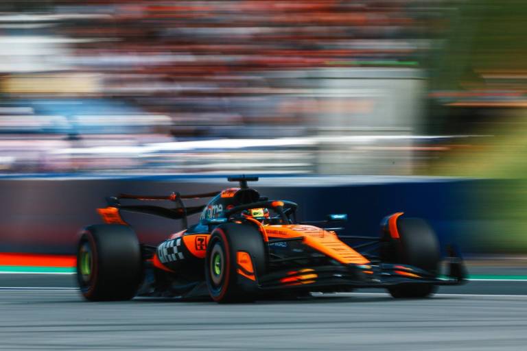 Norris manda en Austria: McLaren domina y Verstappen queda fuera del foco en una clasificación con sorpresas