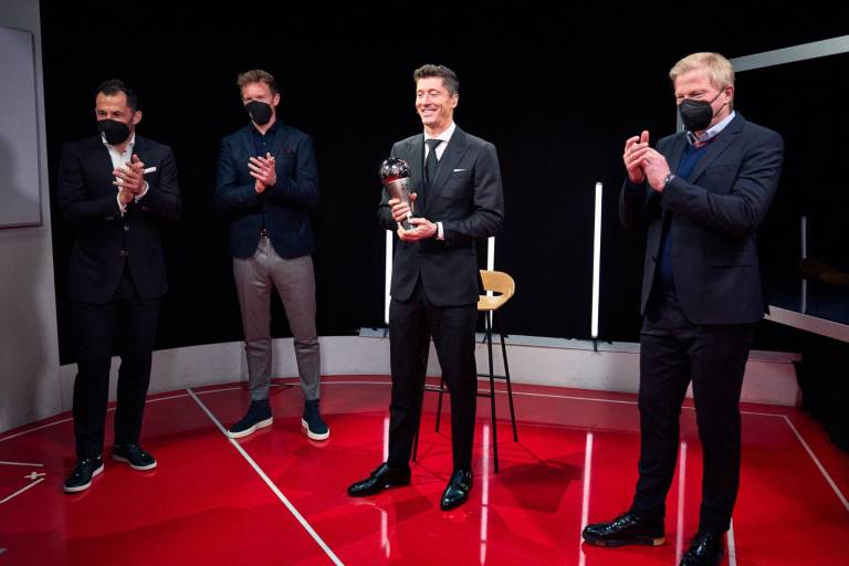 Robert Lewandowski gana el premio The Best de FIFA