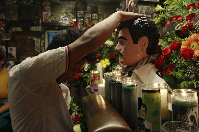 Culiacán recuerda a Jesús Malverde en su 112 aniversario luctuoso