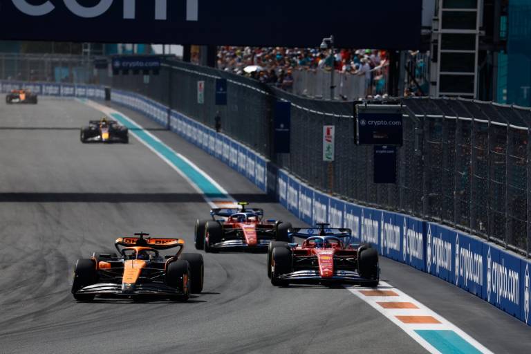 Lando Norris sorprende en el Gran Premio de Miami