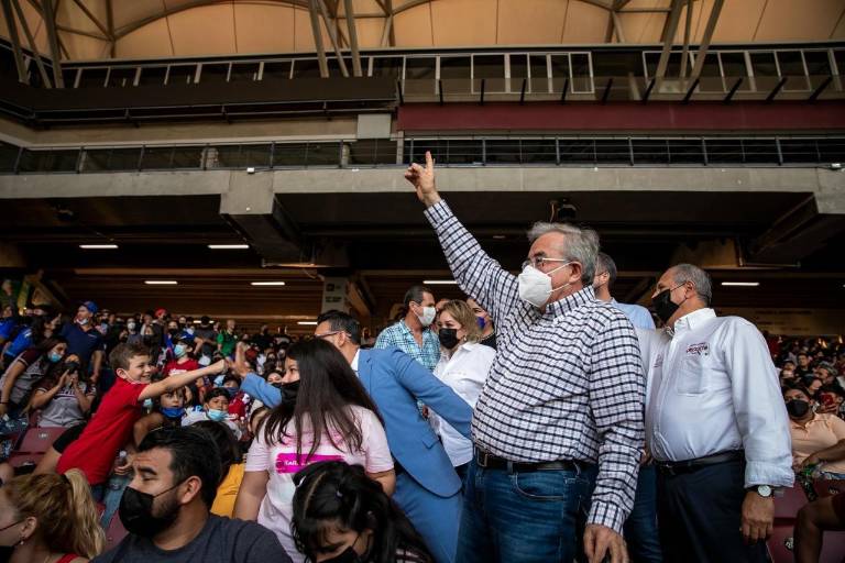 Tribunal determina que Gobernadores de la 4T incurrieron en delitos electorales en consulta de Revocación de Mandato, entre ellos Rocha Moya