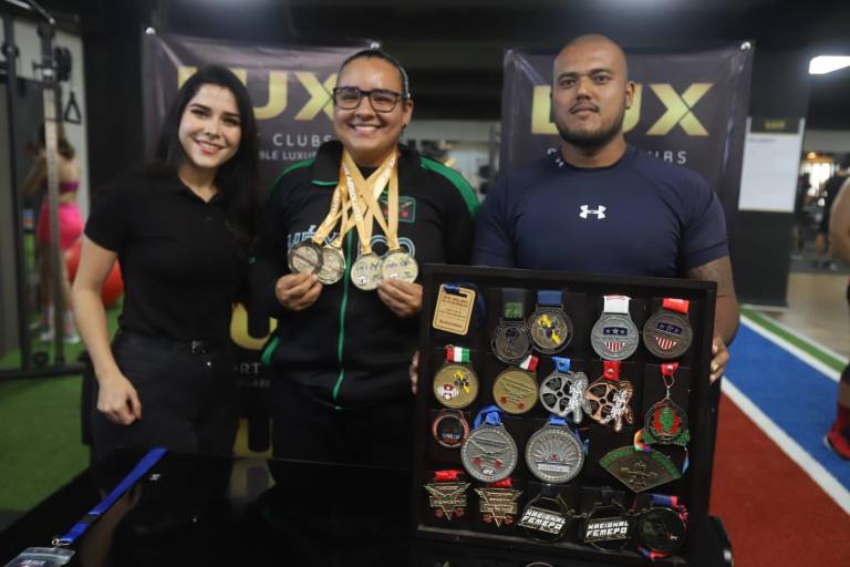Sinaloense Maytia Millán se alista para Nacional de Powerlifting