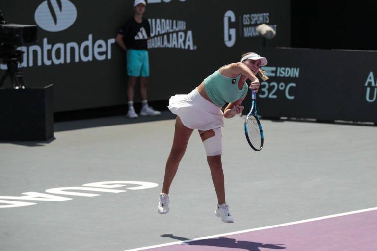 Sofía Kenin avanza a semifinales en el Abierto de Guadalajara