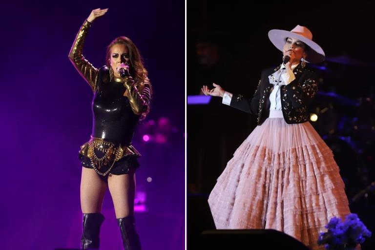 Edith Márquez y Natalia Jiménez amenizan coronación de Ivanna I como Reina de los Juegos Florales