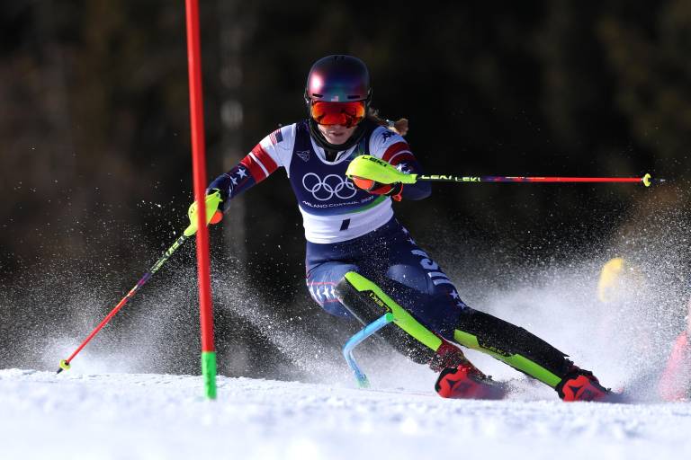 Mikaela Shiffrin conquista el slalom.