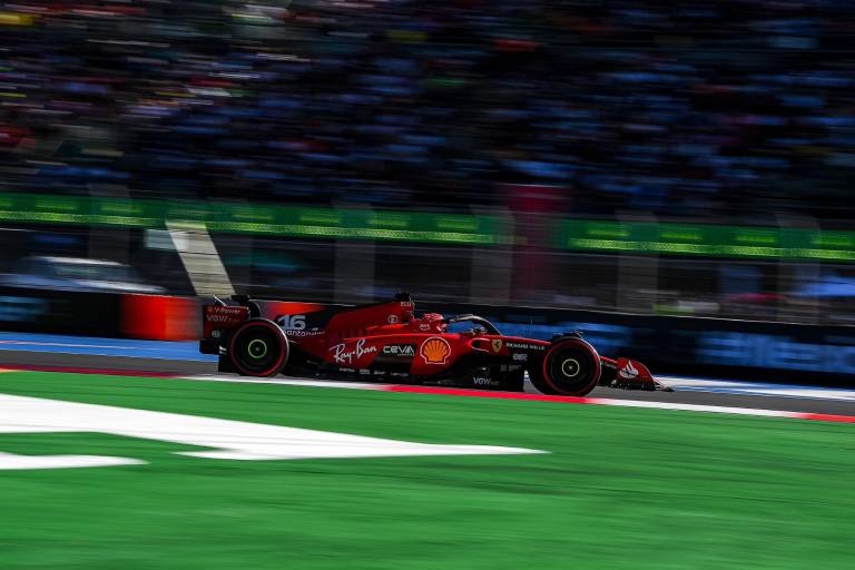 Ferrari acapara la primera fila de la parrilla para el GP de México