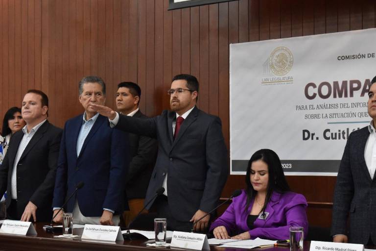 Diputados cuestionan al Secretario de Salud sobre atención al cáncer en Sinaloa