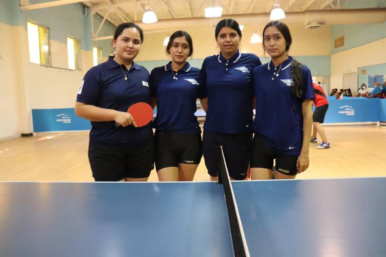Águilas UAS clasifica a su equipo femenil de tenis de mesa a la Universiada Nacional