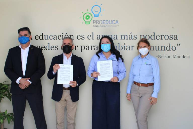 Proeduca firma convenio con Accionarse A. C. para trabajar en conjunto por la educación