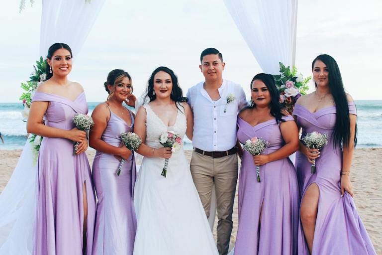 Sonia Tirado y Hugo Rosales celebran su boda civil