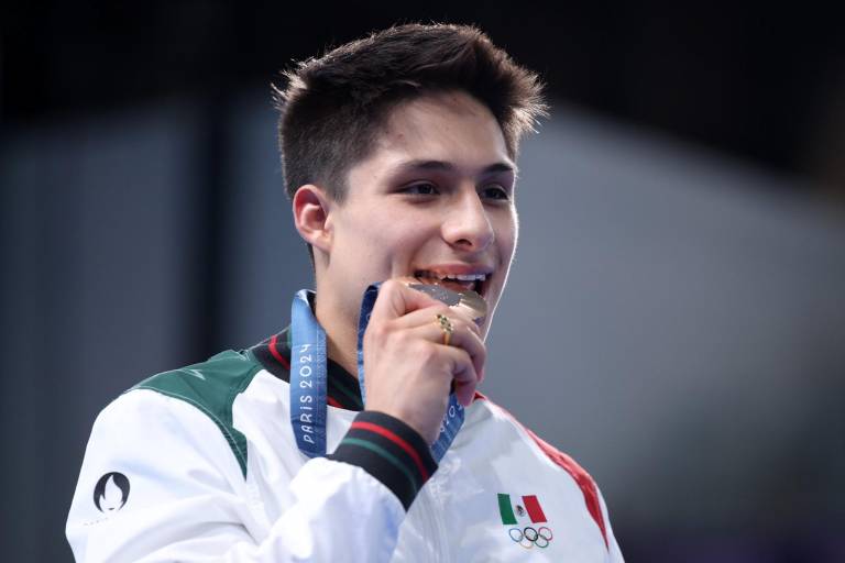 ¡Osmar Olvera es de bronce! Logra su segunda medalla en París 2024