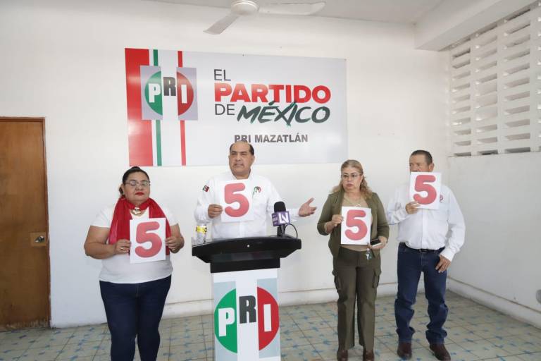 Dirigencia del PRI en Mazatlán reprueba gestión del Gobierno Municipal